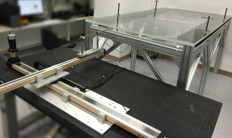 2D Acoustic plane wave test rig