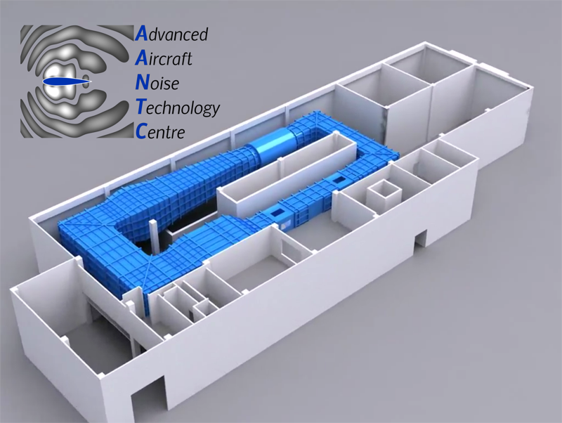Large aerodynamic wind tunnel
