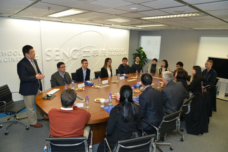 Swire Trust visits School of Aeronautical Engineering