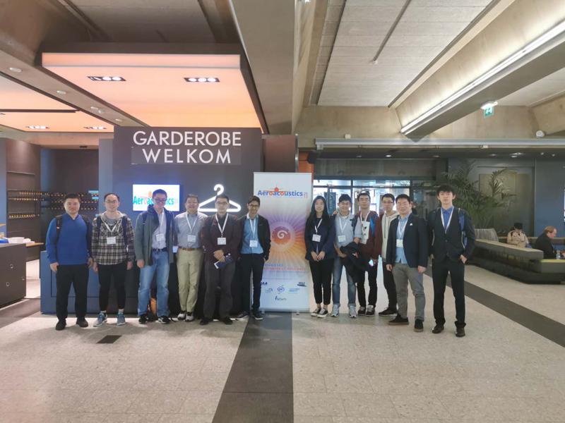 Students of AANTC attending AIAA conference in Delft