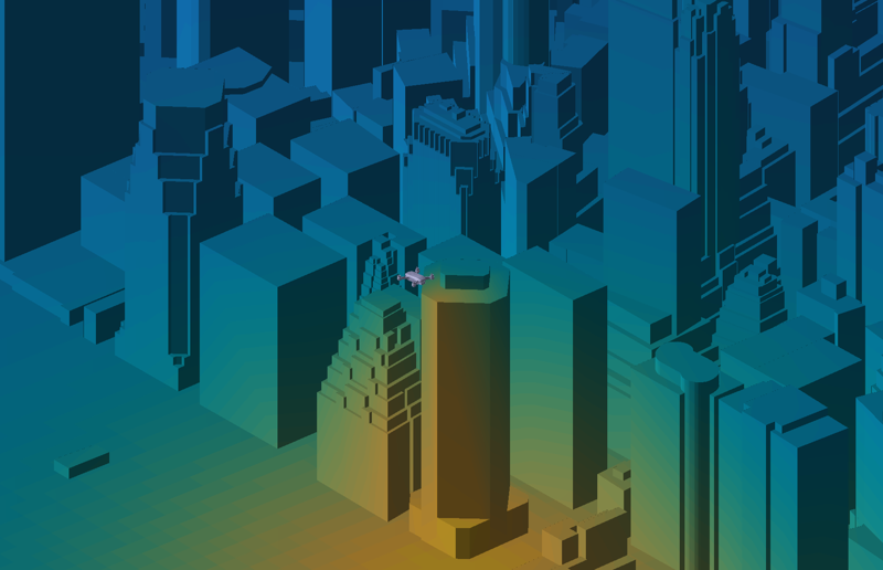 Ray-tracing of drone noise