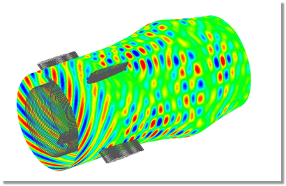 Aircraft Engine Studies: Modelling of aircraft sound propagation
